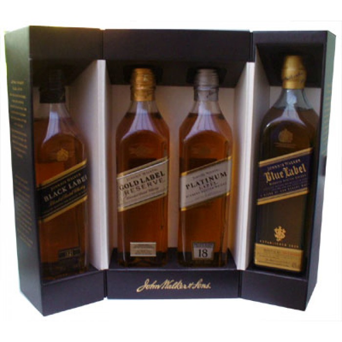 Johnnie Walker Collection 20cl Gift Pack Arkwrights